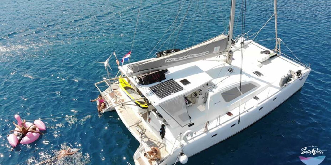paradise kitecruise catamaran