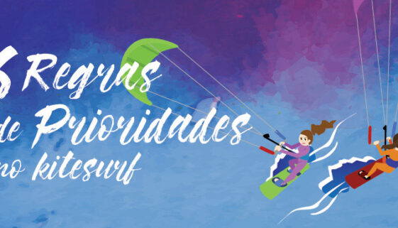 6 regras de prioridades no Kitesurf