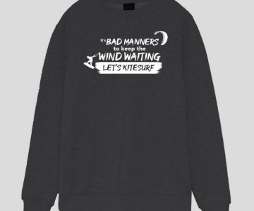 SweatShirt Cinza escura Bad Manners