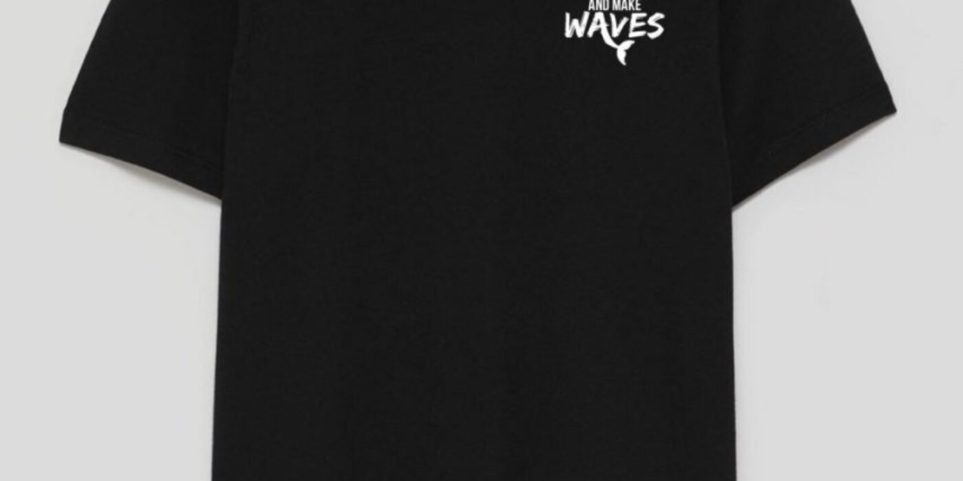t-shirt Be a Mermaid and make waves - Grande
