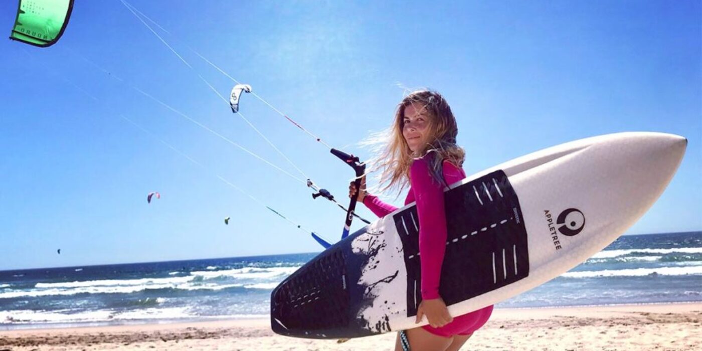 Ana Silva 10 anos de kitesurf