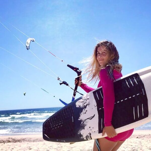 Ana Silva 10 anos de kitesurf