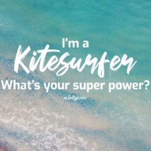 Superpoderes no Kitesurf