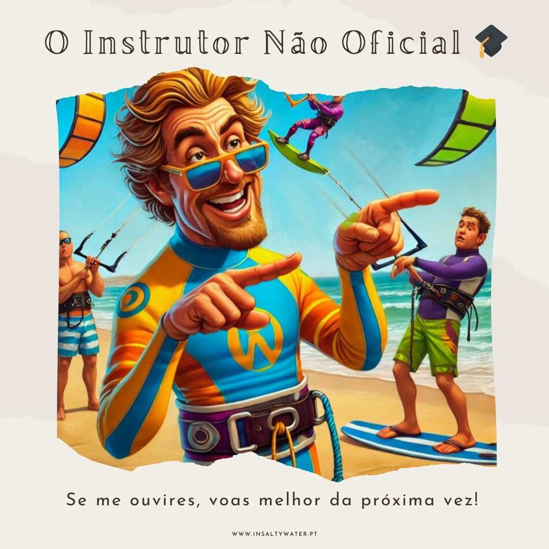 superpoderes kitesurf o Instrutor não oficial